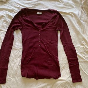 Abercrombie & Fitch Henley- excellent condition